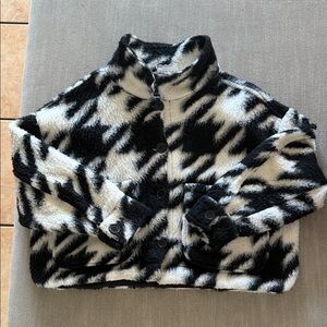 btween Black and White Kids Jacket